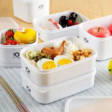 Микроволновая печь Bento Ланч-бокс для пикника контейнер для хранения фруктов ящик для хранения для детей и взрослых Портативный контейнер для еды органайзер для детей