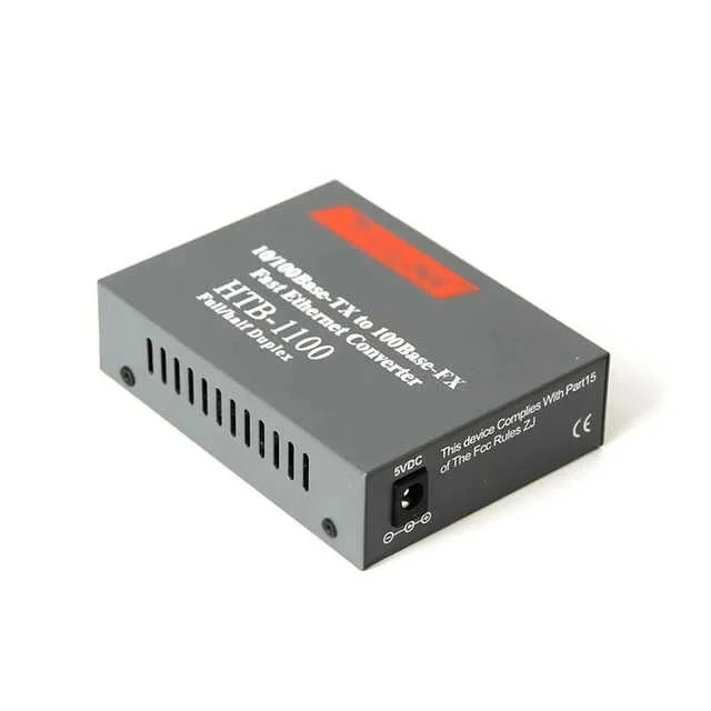 HTB 1100 10/100 м 2 км многомодовый двойной волоконно-оптический медиаконвертер fibra оптика FTTH