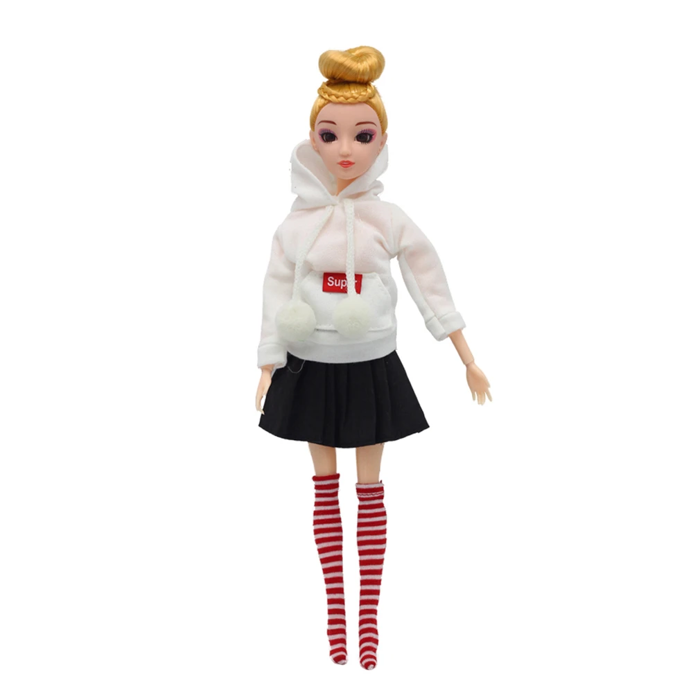 Розовый свитер пальто For1/6 BJD Кукла Одежда для куклы-Барби наряды Брюки парусиновая обувь кукла платье аксессуары