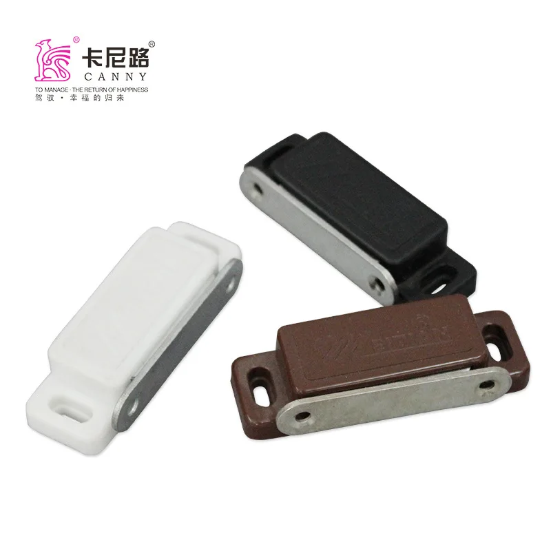 

KGL923 Extra Large Abs Strong Magnetic Furniture Plastic ju xi Magnetic Touch Cabinet Door Positioning Collision Bead Furniture