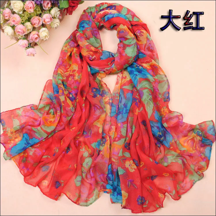 Manufacturers Wholesale Autumn And Winter New Style Large Size Flowers Bloom Women's Cotton Linen Pastoral Style Floral-Pri