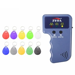 Programmeur RFID 125KHz, copieur, graveur, lecteur, cloneur de carte d'identité et de clé 
