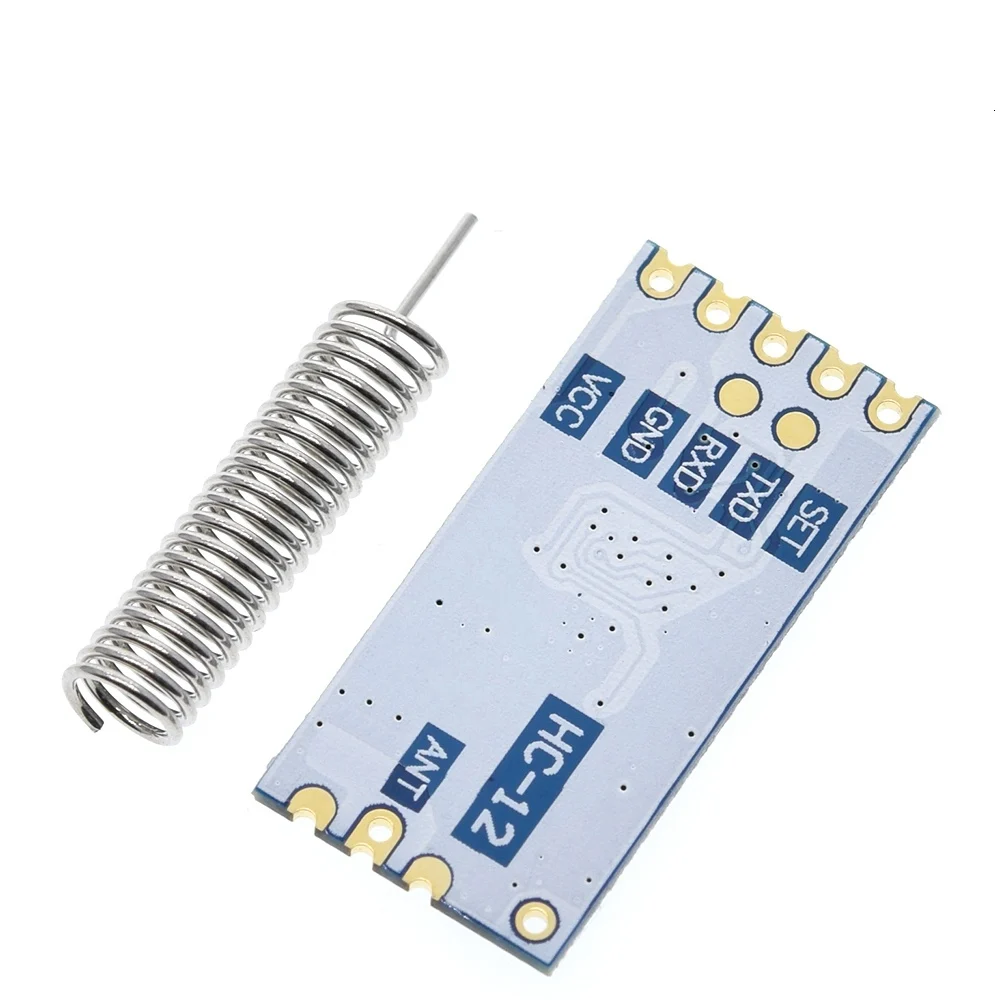 TZT 433 МГц HC-12 SI4463 беспроводной модуль последовательного порта 1000 м Замена Bluetooth