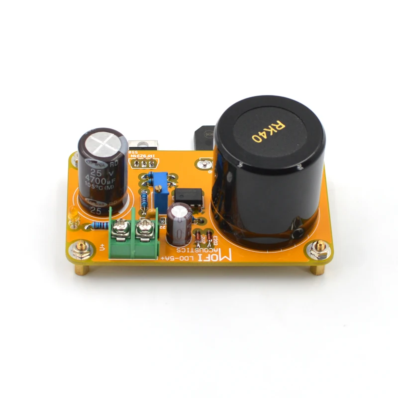 MOFI-LDO5A Mosfet Linear Pwer Supply (SingleRail) 5-24VDC 5A DIY KIT