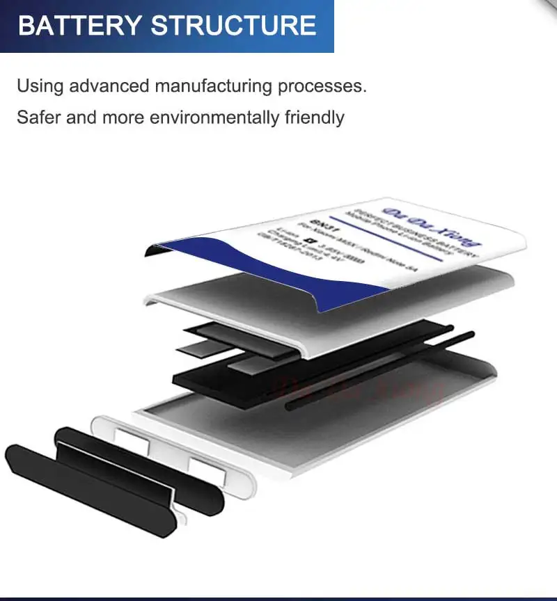 Bateria de Substituição, S5, S6, S3, S4,