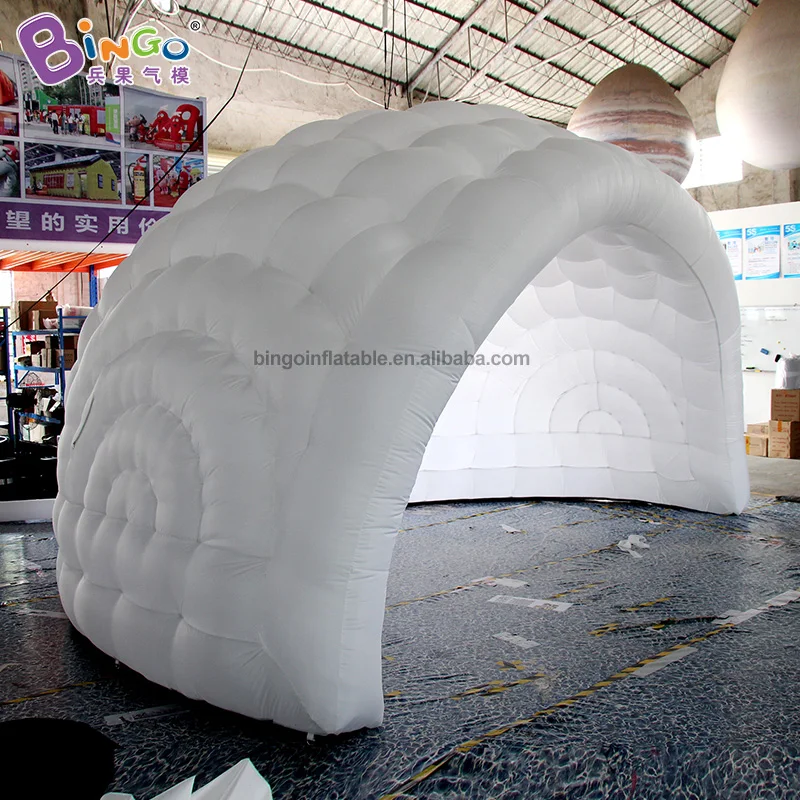 5.5m Length Inflatable Camping Cube Tent Inflatable Lighting Tent for Outdoor Event/Lawn Activity