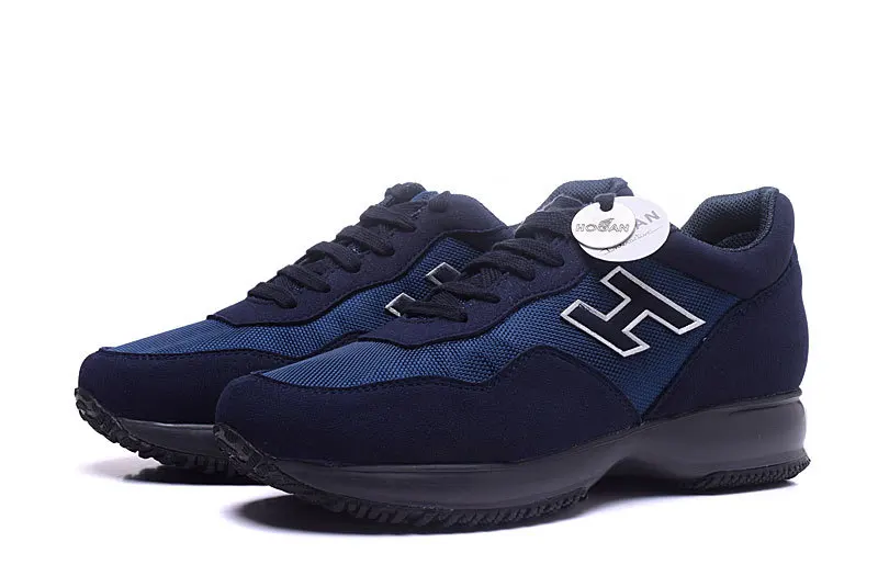 Hogan Scarpe/Лидирующий бренд; мужская повседневная обувь; Masculino; популярные кроссовки из дышащего сетчатого материала на шнуровке; мужские кроссовки