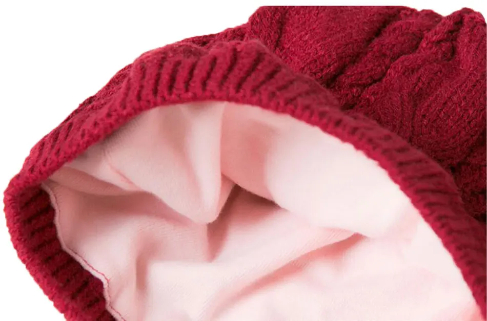 Winter Baby Girl Hat And Scarf Set For Children Boys Kids Thick Cable Knit Ear Beanie Cap Button Scarves Warm Wear 2 Pcs Suit