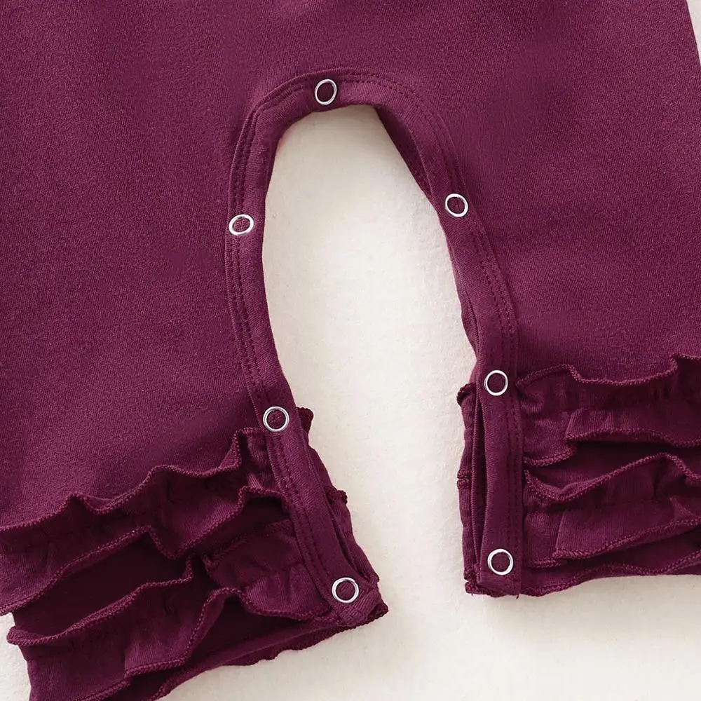 Baby Rompers Newborn Bebes Girls Floral Jumpsuits Pajamas Spring Autumn 100%Cotton Infant Kids Boys Overalls Long Sleeve Clothes