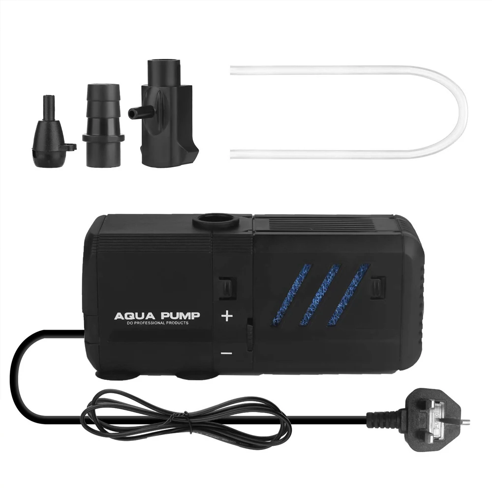 Internal Adjustable Filter Fish Tank Filters Water Pump 3 In 1 Pet Aquarium Filters Fish Tank Filter Submersible Oxygen Pump