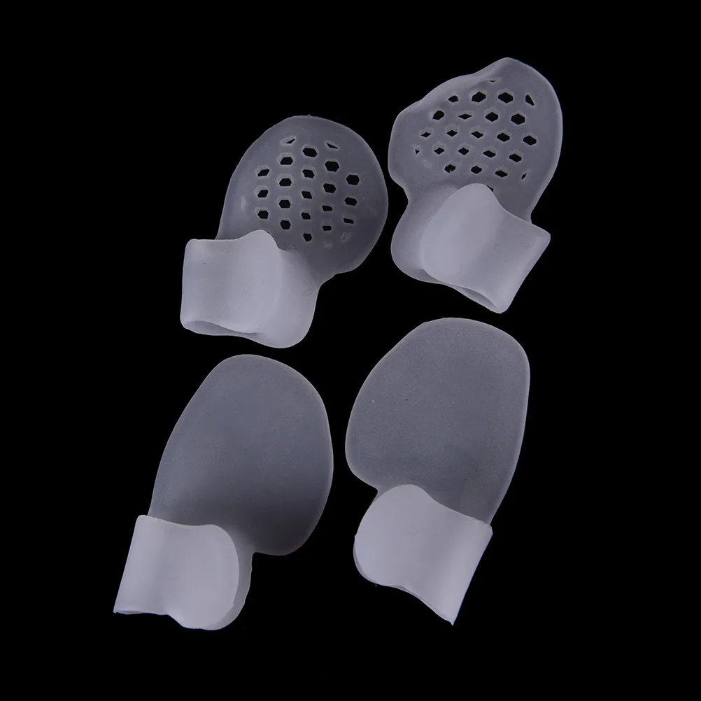 1 Pair Foot Care Silicone Little Toe Separator Orthopedic Supplies Hallux Valgus Corrector Bone Bunion Orthotics Massage