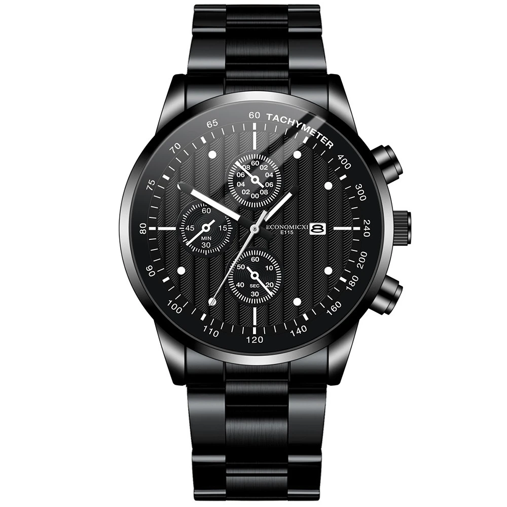 Top Brand Luxury Watch For Men Fashion Simple Black Blue Gold Luxury Hollow Steel Mechanical Watch Wrist Clock Retro Montre