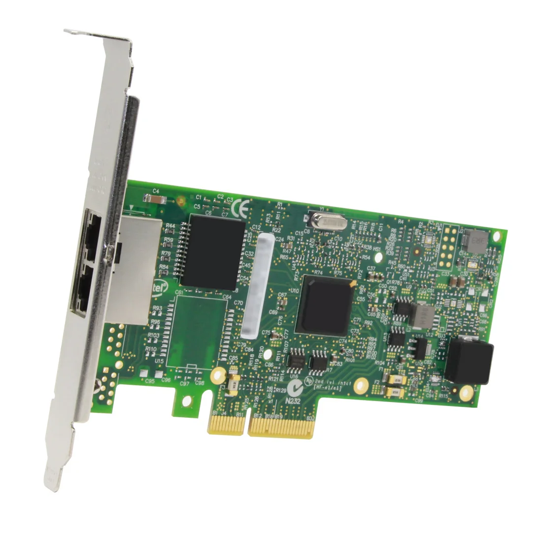 Компьютерная шина PCI-E сетевая карта I350-AM2 PCI-E 4X сервера двойной RJ45 Порты и разъёмы Gigabit Ethernet LAN Адаптерная плата PCIE 10/100/1000 Мбит/с для Intel конвертер