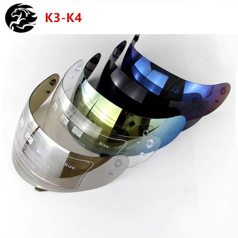

Helmet Visor Motorbike Helmets Lens Motocross Full Face Sun Shield Motorcycle Detachable Helmet Glasses for K3 K4 or K1 K3SV K5
