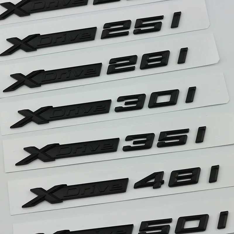 XDrive 20i 25i 28i 30i 35i 40i 50i 20d 30d 35d 40d 50d эмблема крыла значок для BMW X3 X4 X5 X6 X7 наклейка на