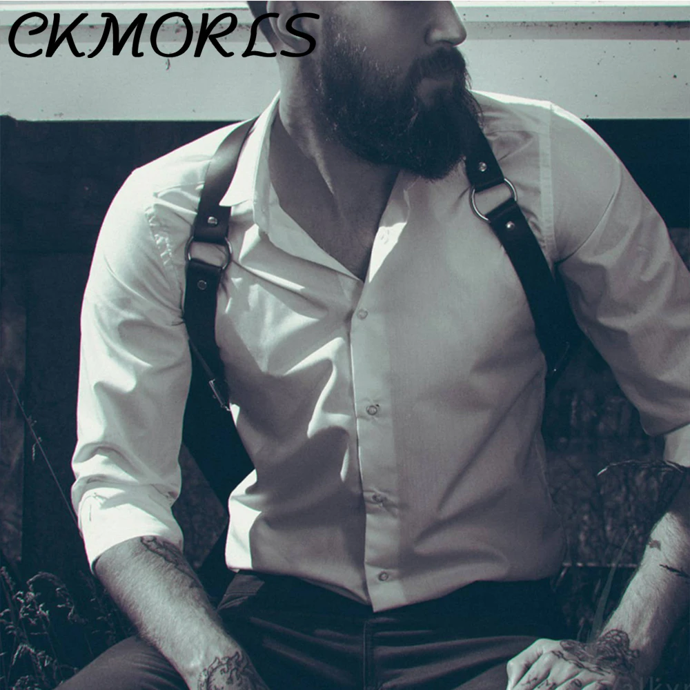 Кожаные ремни CKMORLS для БДСМ связывания мужские гей игрушки с мечом сексуальные