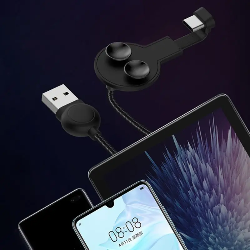 Кабель USB C 2A для быстрой зарядки, высокоскоростной разъем 180 градусов, кабель type-C 1,5 м