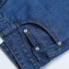 2021 Mens Classic Thin Summer Jeans Blue Male High Waist Denim Overalls 100% Cotton High Quality Brand Men Jean Pants Size 40 42 3
