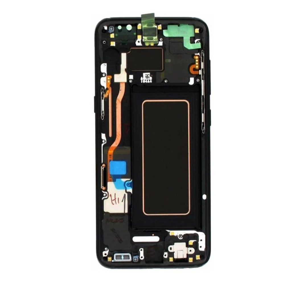 

Parts Practical LCD Display Replacement Repair Flat Cable Assembly Screen Digitizer Kit Mobile Phone With Frame For Samsung S8