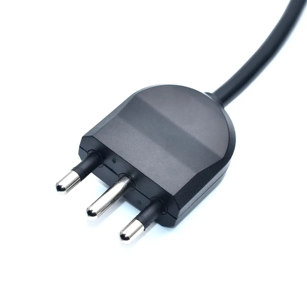 1 шт. Ltaly Plug Кабель питания итальянский IEC C13 шнур питания 1,8 м 10 А для настольного ПК компьютер AC адаптеры