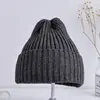 Baby Kids Ribbed Knitted Beanie Hats For Girls Boys Casual Toddlers Windproof Cap 6M-4Years Baby Photography Props Accessories 5