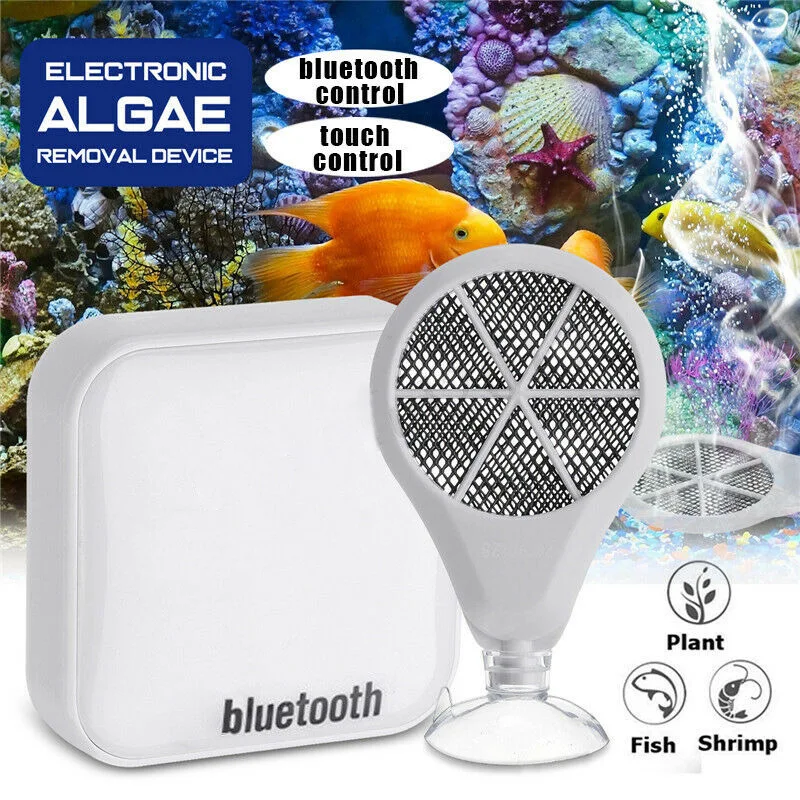 Bluetooth 3 in 1 Algae Cleaner Electronic Remover 3rd Generation for Aquarium Fish Tank DC120