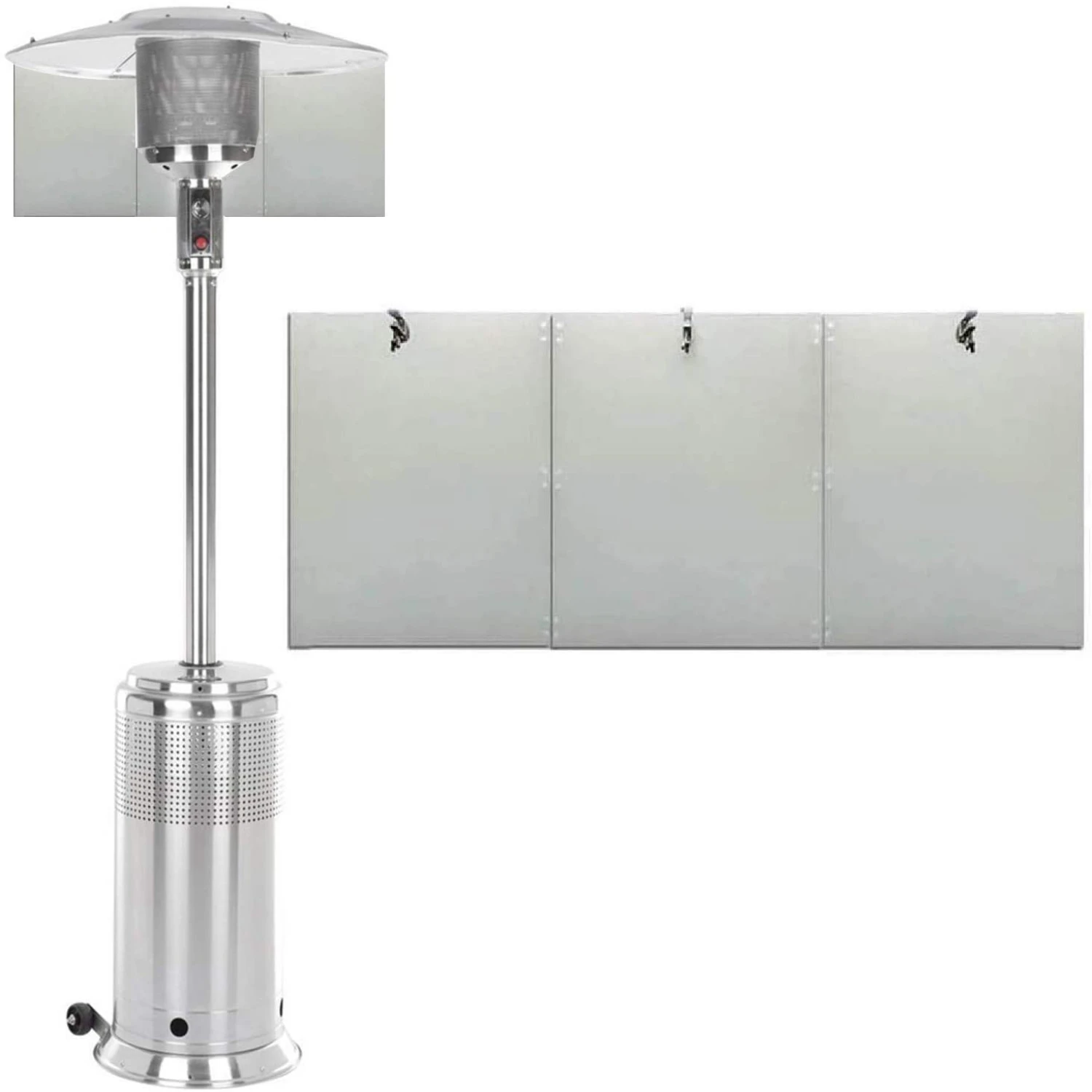 Heat Focusing Reflector For Natural Gas Propane Patio Heaters Outdoor Gas Heater Picnic Stove Patio Heater Can Reflect Heat Size 2 Pcs Patio Heater Replacement Parts Patio Lawn Garden Samzieg Com