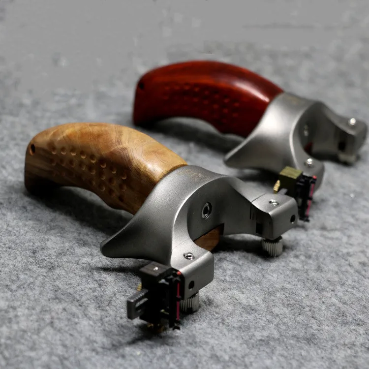 Рогатка для охоты и уличной стрельбы из нержавеющей стали с удобной деревянной