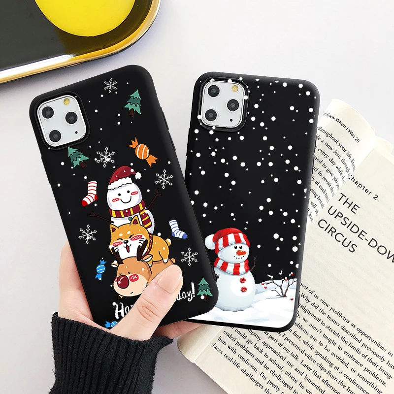 Рождественский чехол для Huawei P30 P20 P50 P40 Y7 Y6 Y9 Prime P Smart 2019 2021 Honor 20 Pro 10i 10 9X 8X 8A Mate Lite E Nova