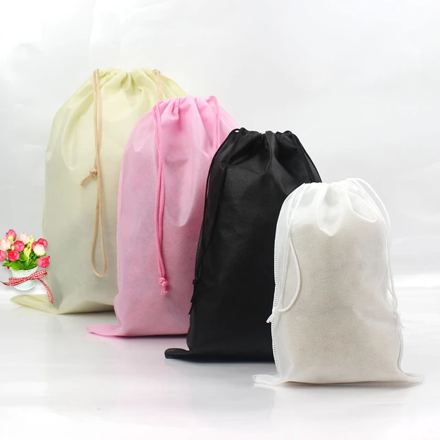 Sac à chaussures étanche pour voyage, sac de rangement Portable pour  chaussures, fourre-tout Non tissé, sac à cordon de toilette, étui  d'emballage de vêtements de voyage 1 pièce - AliExpress