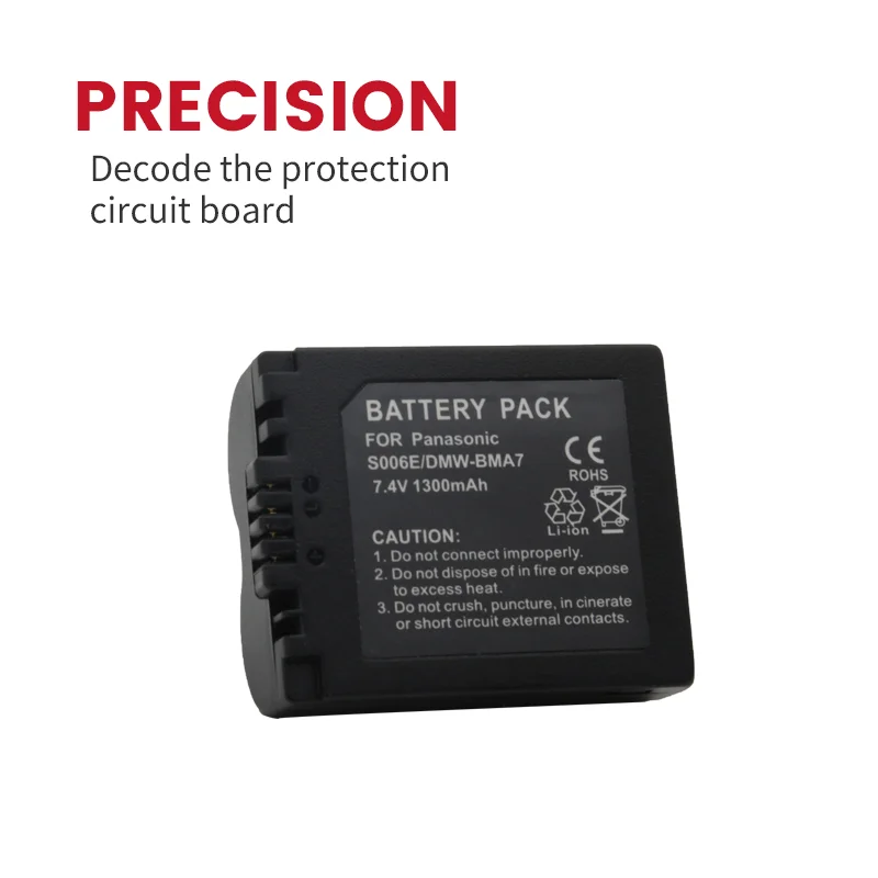 EPHESTION CGA-S006 CGR CGA S006E S006 S006A BMA7 ДМВ BMA7 Батарея/USB кабель для Panasonic Lumix DMC FZ7 FZ8 FZ18 FZ28 FZ30 FZ35 FZ38 FZ50