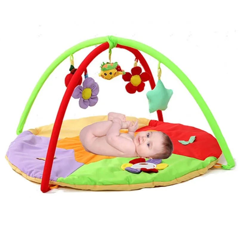 Детский игровой коврик детский развивающий пазл милый с животными для ползания и