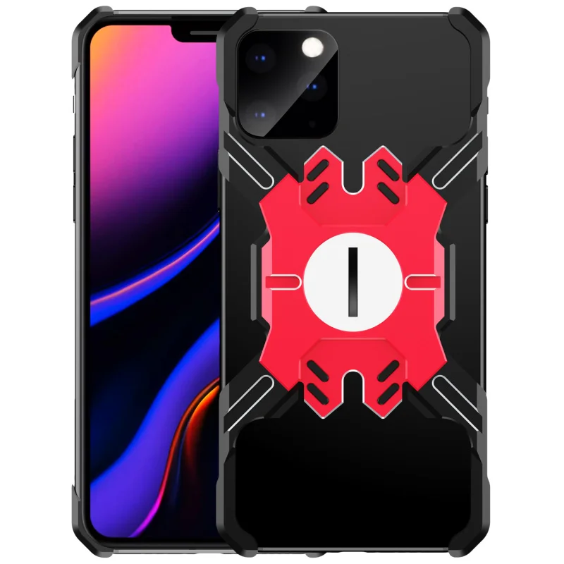 Алюминиевый металлический бампер для iPhone 11 Pro Max тонкий жесткий ударопрочный