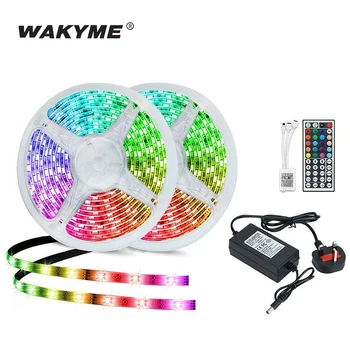 

Holiday Strip Light 10M 15M LED 5050 RGB Halloween Lights Outdoor Indoor Christmas Light Decorations With Control For Party