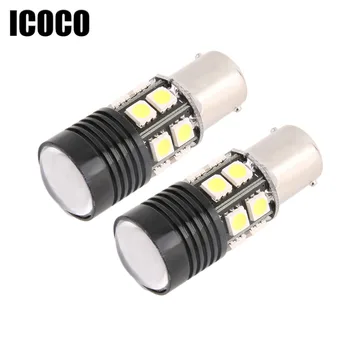 

2pcs Car Led Turn Signal Reverse Light Backup Bulb 1156/7506/BA15S/P21W For Canbus