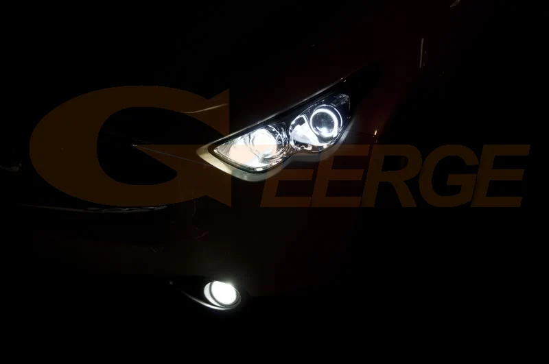 Для Infiniti FX FX35 FX37 FX50 QX70 2009 2017 отличный ультра яркий CCFL ангельские глазки Halo кольца