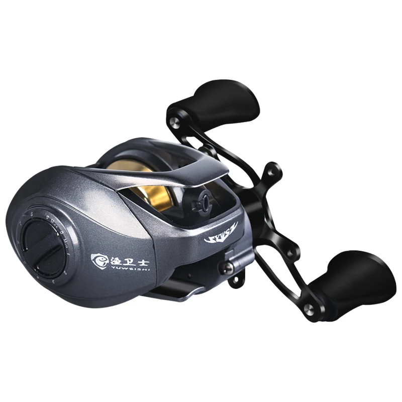 Carretel de Arremesso de Fundição Barco de Pesca Carretilha de Pesca Equipamento de Pesca Alta Velocidade Distante 8kg Max Arraste Potência Carpa 7.2: 1