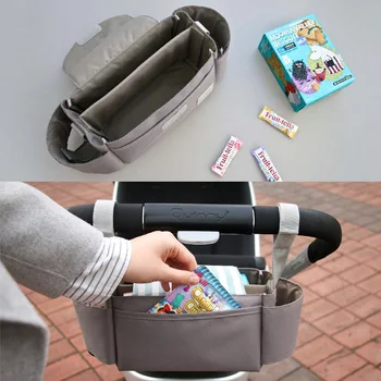 

Nappy Diaper Mummy Bag Baby Stroller Bags Hanging Basket Storage Organizer Baby Travel Feeding Bottle Bag Accessories