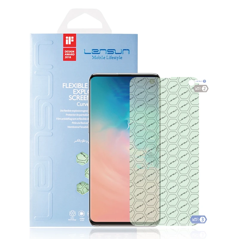 

LENSUN Self-Restore Full Screen Film For Samsung S10 Screen Protector