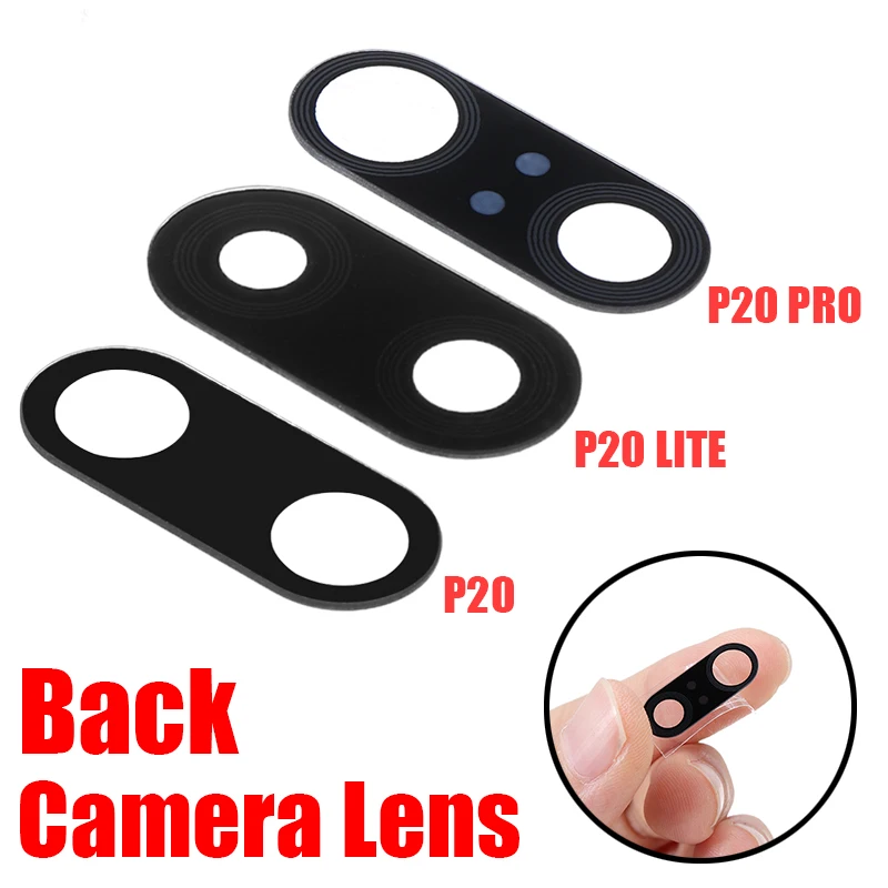 Для huawei Ascend P20 Lite Pro задняя камера Стекло Объектив запасные части с клейкой наклейкой объектив мобильного телефона