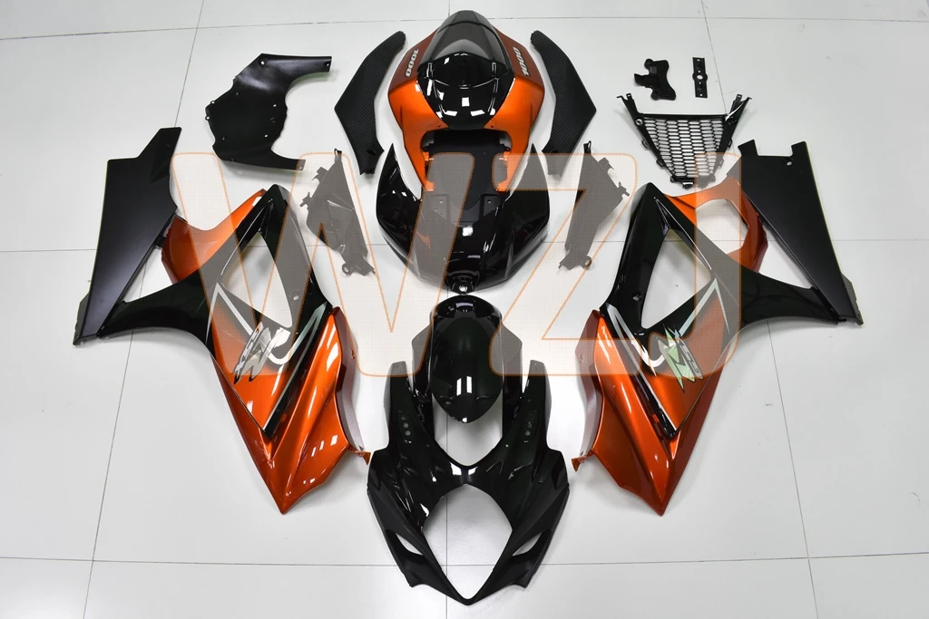 GSXR 1000 08 обтекатель GSXR1000 08 наборы для тела Suzuki GSXR1000 2007-2008 K7 набор для всего тела