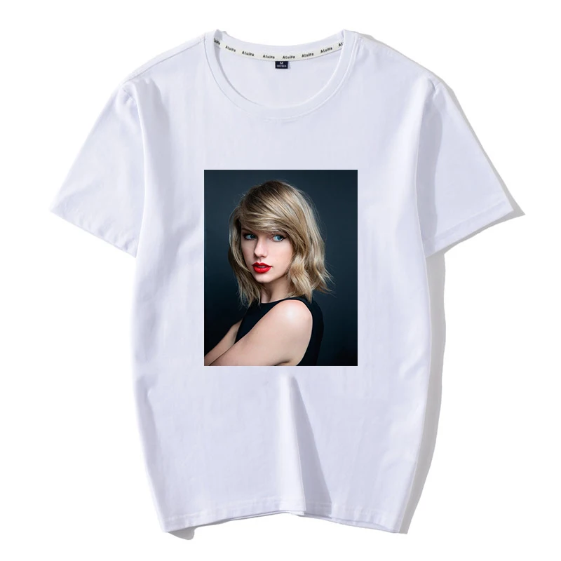 Новая хлопчатобумажная женская футболка хип-хоп стиль Taylor Lover Harajuku эстетика футболка Vogue Camiseta Mujer топы Повседневная футболка