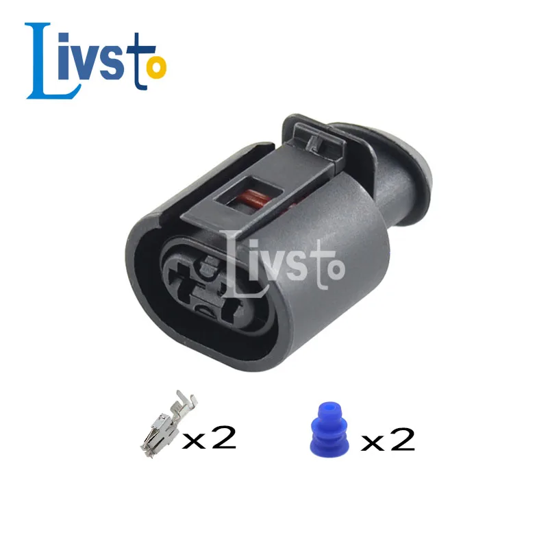 2 Pin Auto Connector 5 Sets 2 Pin - VW Audi Sensor Sealed Cable ...