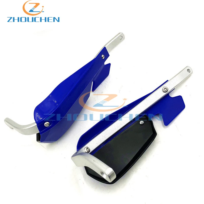 Белый 1-1/" Руль Handguards Dirt Bike MX ручные щитки для XR CRF WR DRZ 28,6 мм щётка мотоциклетная Броня рукавицы