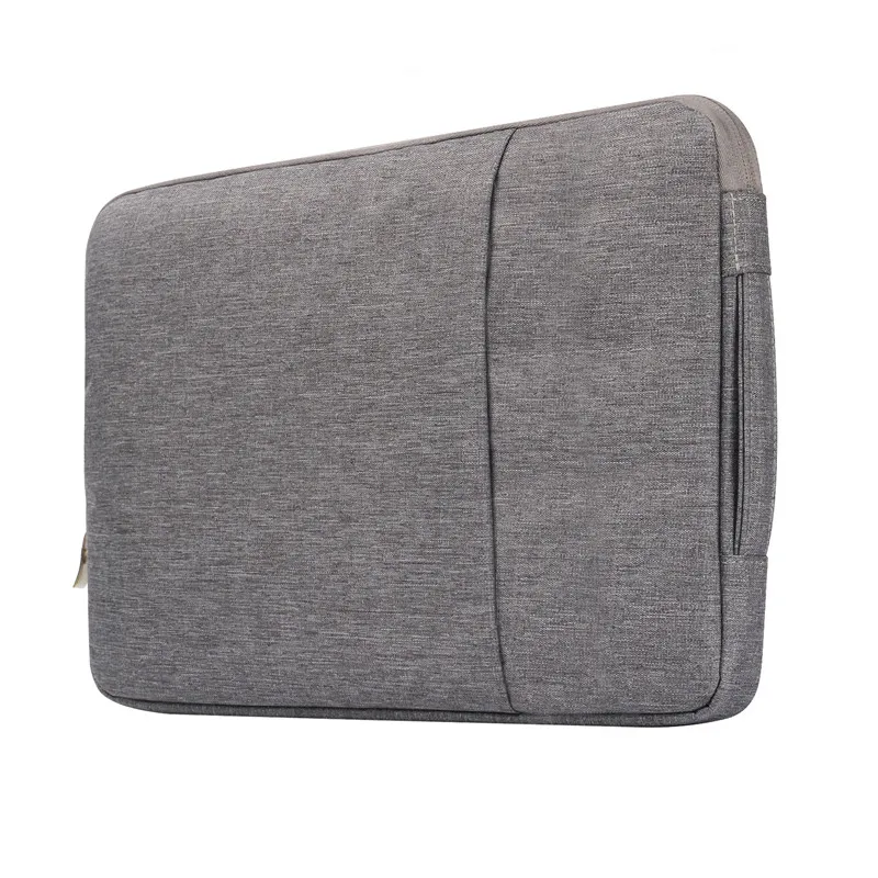 grey Новинка, сумка для ноутбука, чехол для Macbook 1" 12" 1" 15", ZAIWJ, карманный рукав для ноутбука Mac Book Air Pro retina - Цвет: grey