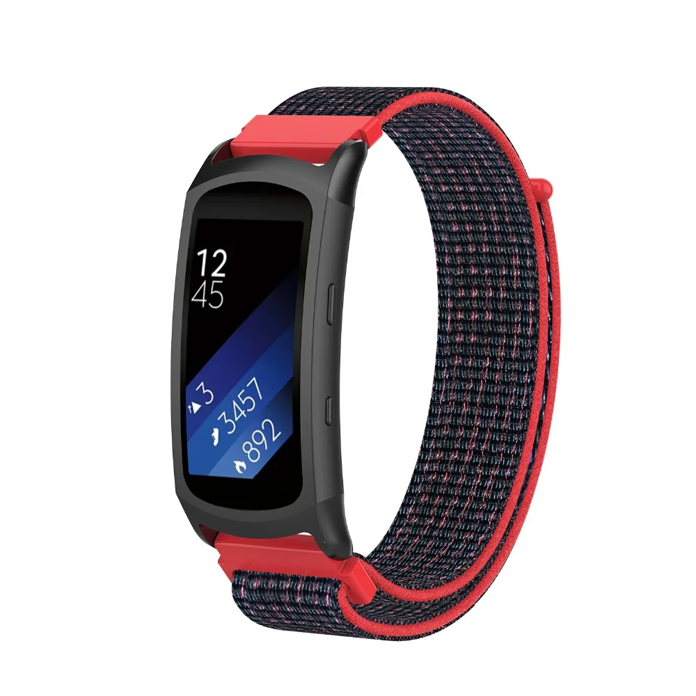 Нейлоновый сменный ремешок для наручных часов ремешок для samsung gear Fit2 SM-R360 SM-R365 gear Fit 2 Pro Смарт Браслет аксессуары