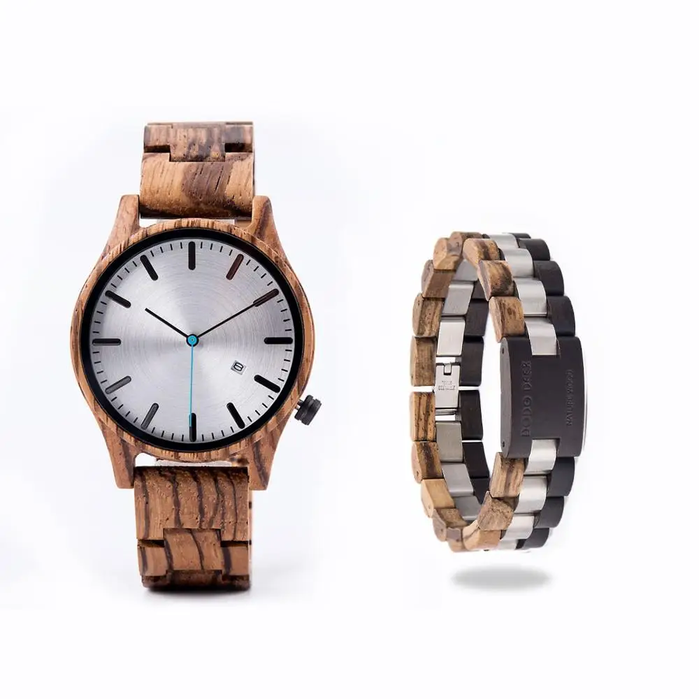 

DODO DEER Skeleton Watch Men Japan movt Quartz Zebra Wood Watches Wrist Brand Design Fashion reloj hombre Calendar OEM B09
