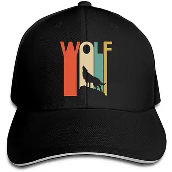 

Classic Unisex Vintage Howling Wolf Baseball Cap Baseball Cap