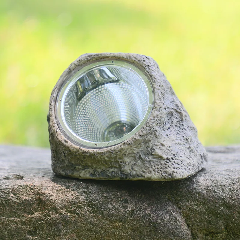 

LED Model Resin Solar shi tou deng Solar Garden Lamp Solar Lawn Lamp Landscape Lamp