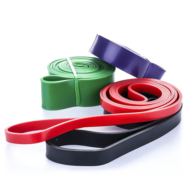 Unisex Fitness 208cm Rubber Resistance Bands Yoga Band Pilates Elastic Loop Crossfit Expander Strength gym Exercise Equipment 4